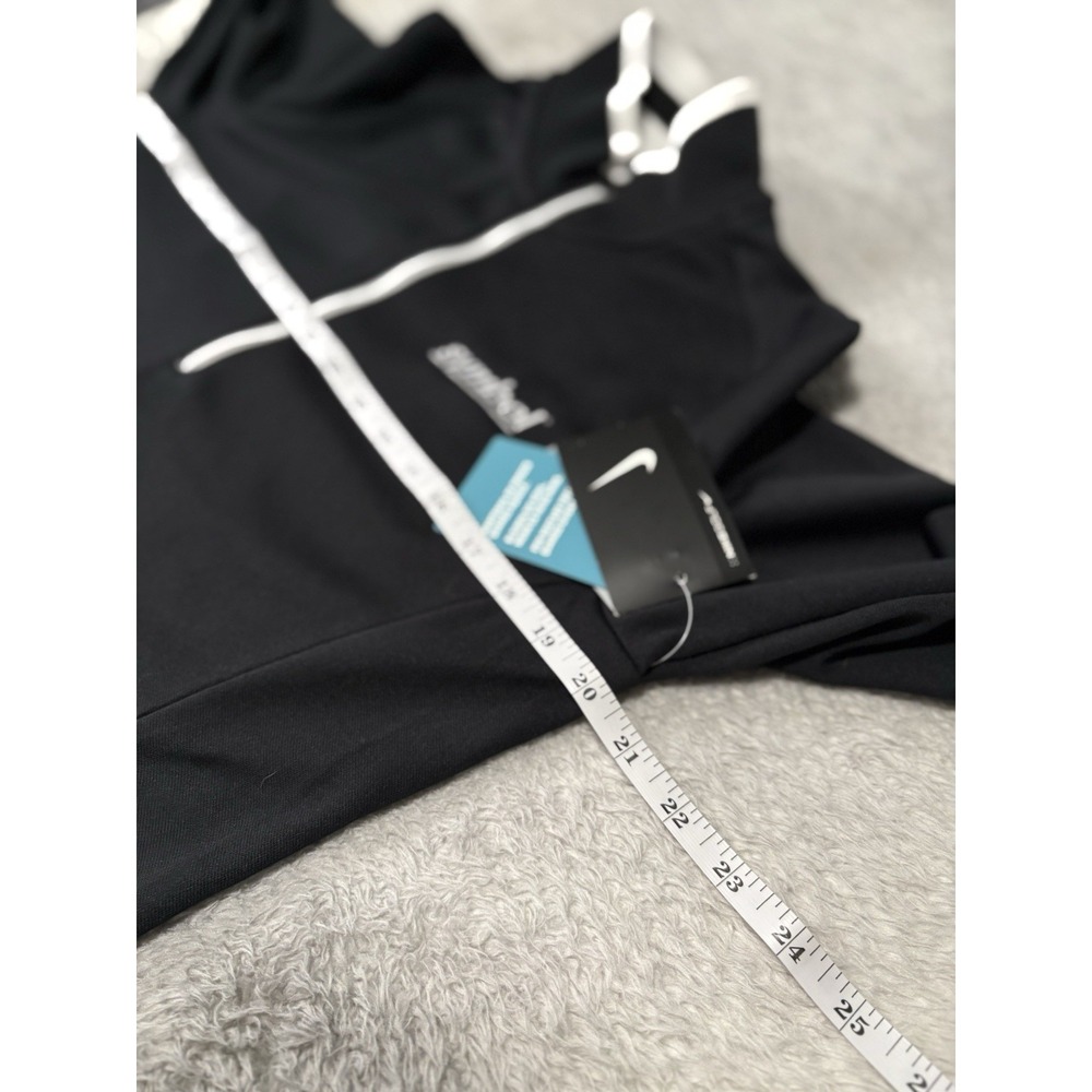 Nike Golf Women's 1/4 Zip Black Pullover Sweatshirt Dri Fit Size Large LOGO - Picture 6 of 11